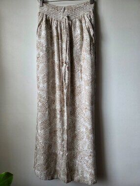 EUC CALI 1850 LOS ANGELES LINEN RELAXED PANTS SIZE SMALL